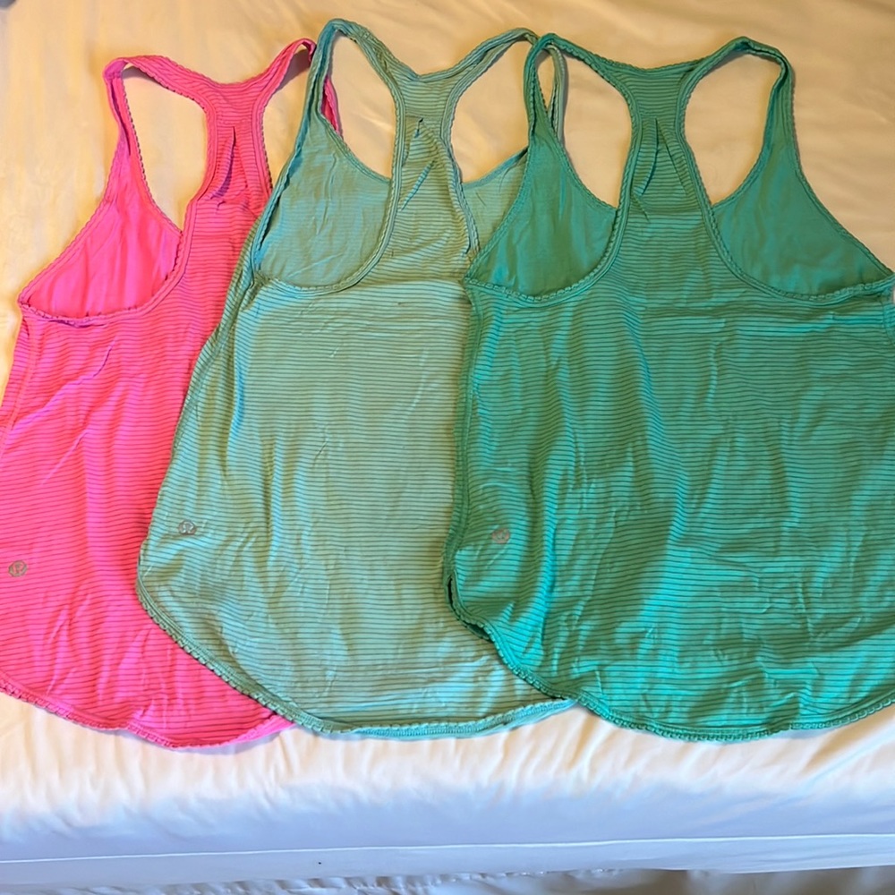 Lululemon running tanks